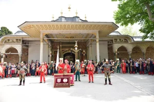Porte de la Félicité du palais de Topkapı à Istanbul