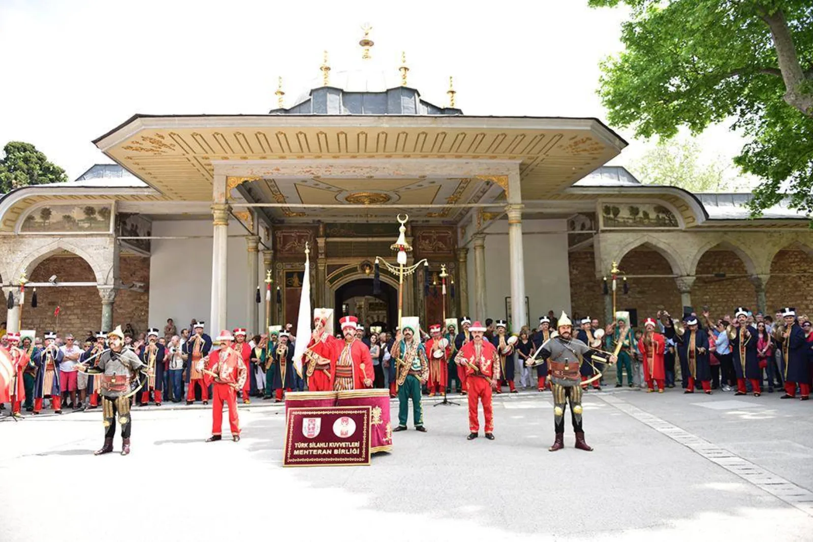 Porte de la Félicité du palais de Topkapı à Istanbul