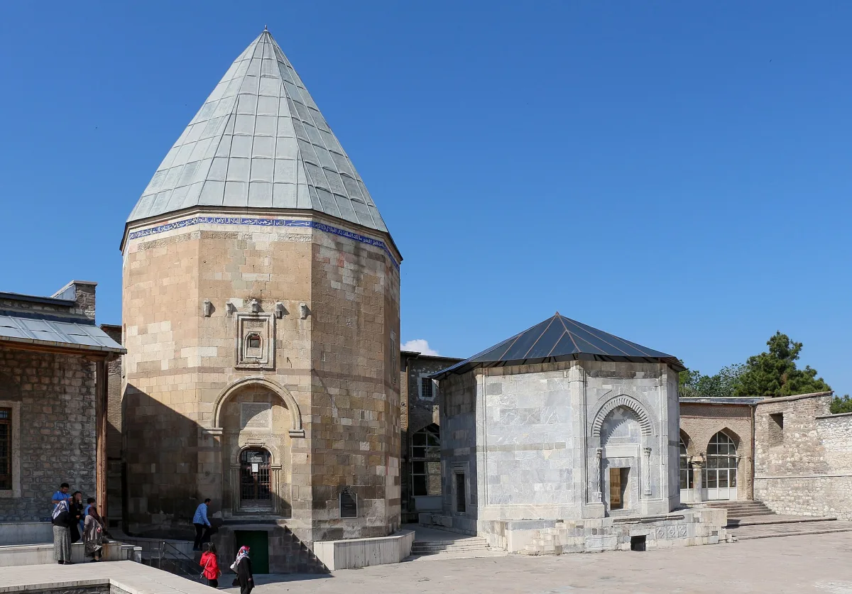 La mosquée seldjoukide Alâeddin sur la colline de Konya