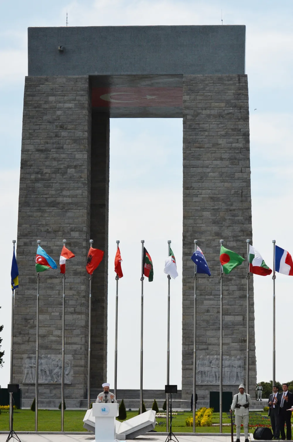 Mémorial des Martyrs de Çanakkale à Gallipoli