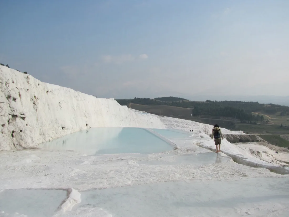 Terrasses de calcaire blanc de Pamukkale