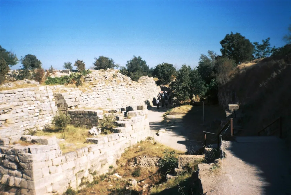 Ruines du site archéologique de Troie