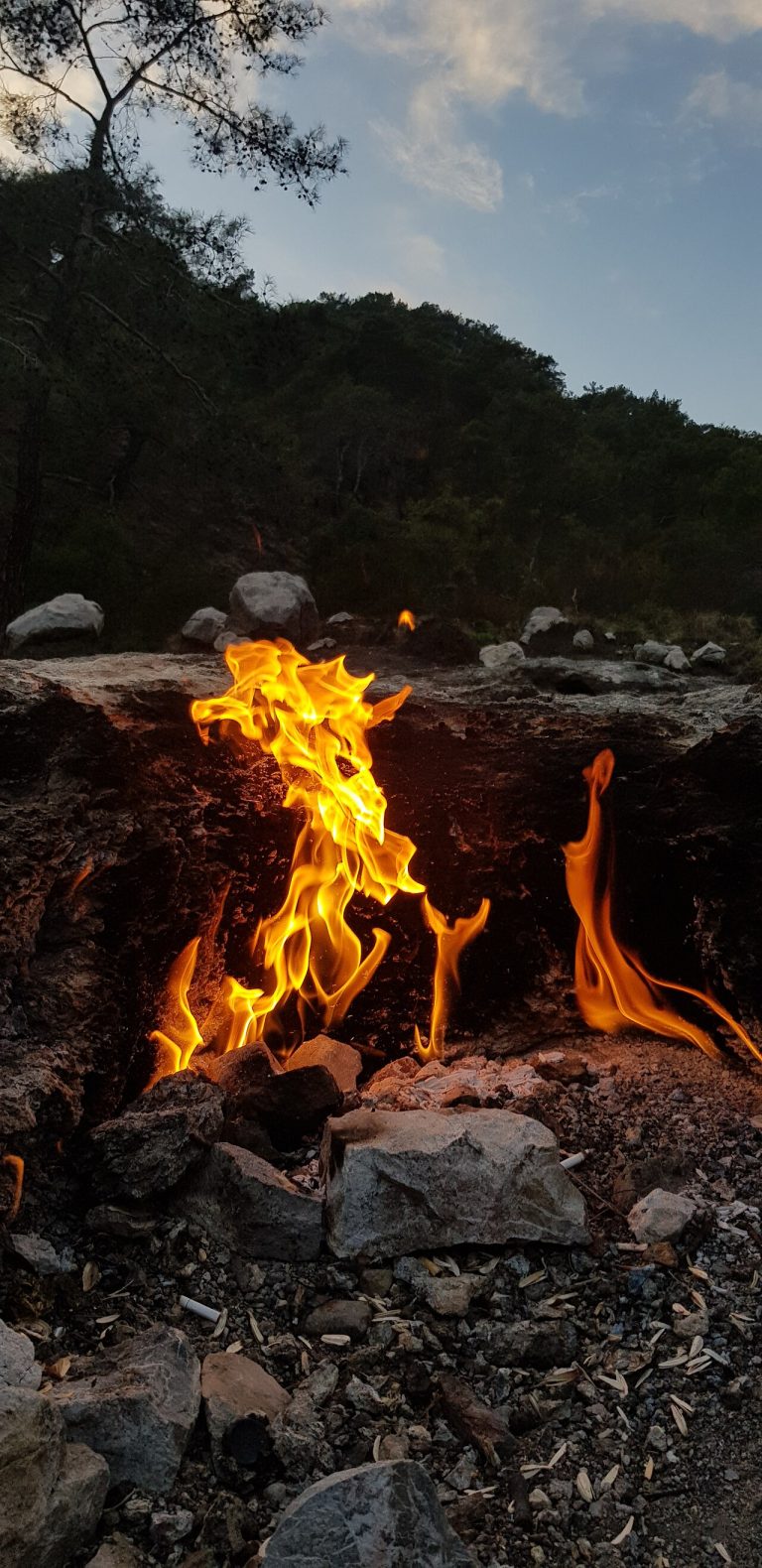 Les flammes de la Chimère, Çıralı