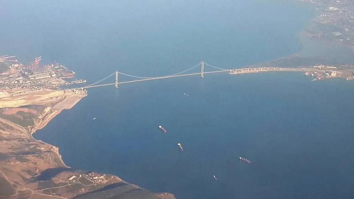 Pont Osmangazi enjambant le golfe d'Izmit, l'un des péages les plus chers de Turquie